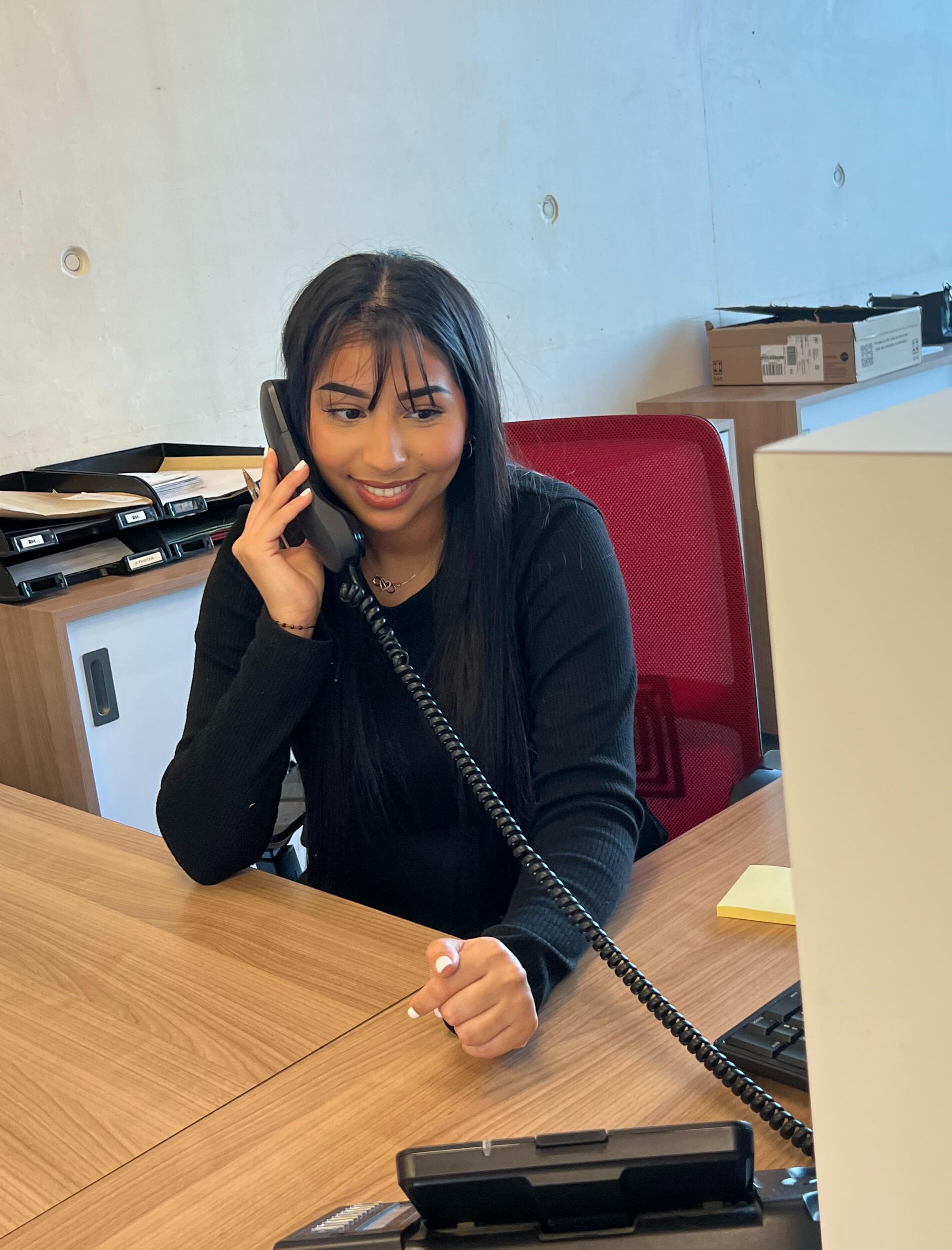 L'hôtesse d'accueil est le premier maillon de l'expérience collaborateurs.